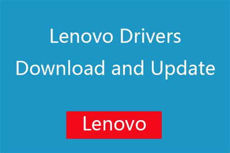 update lenovo drivers windows 10